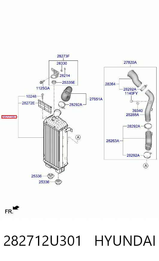 282712U301 Hyundai/Kia