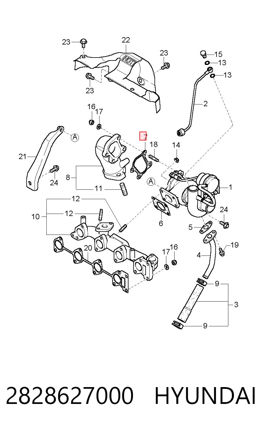 2828627000 Hyundai/Kia