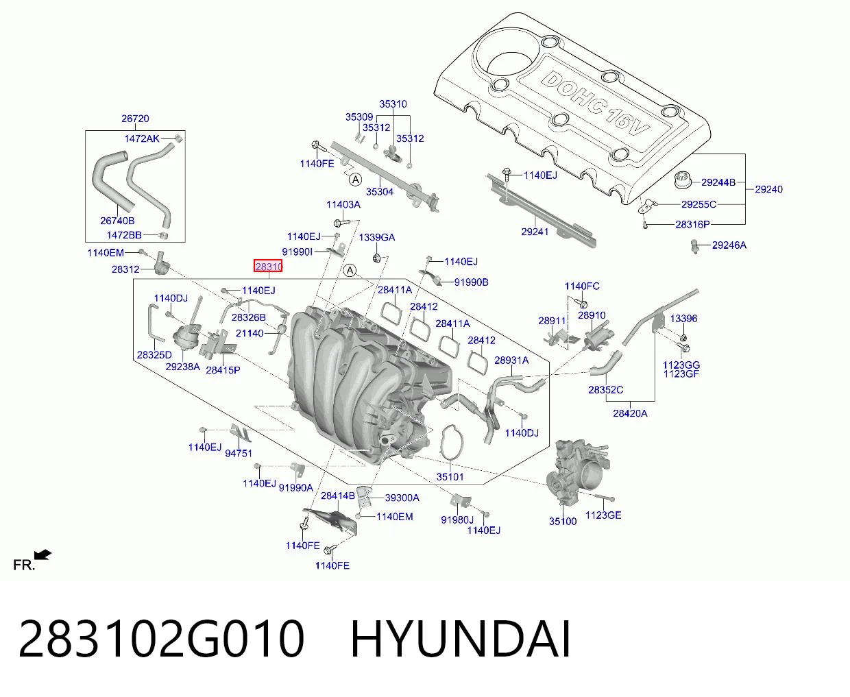 283102G010 Hyundai/Kia