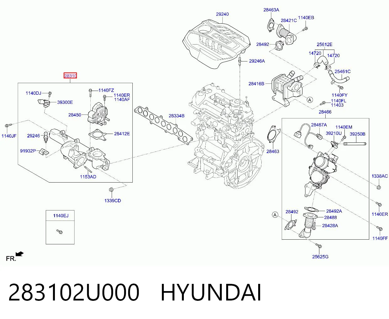 283102U000 Hyundai/Kia