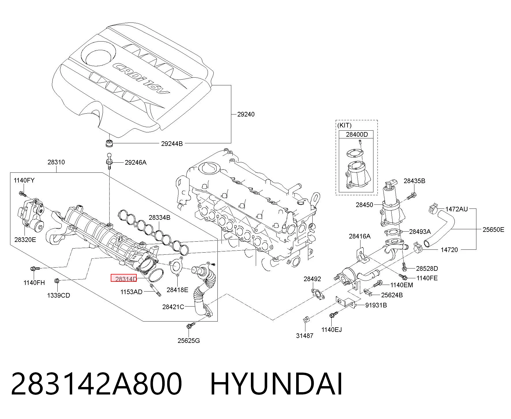 283142A800 Hyundai/Kia