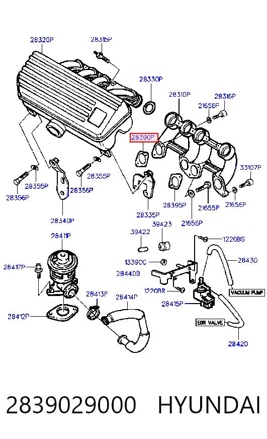 2839029000 Hyundai/Kia