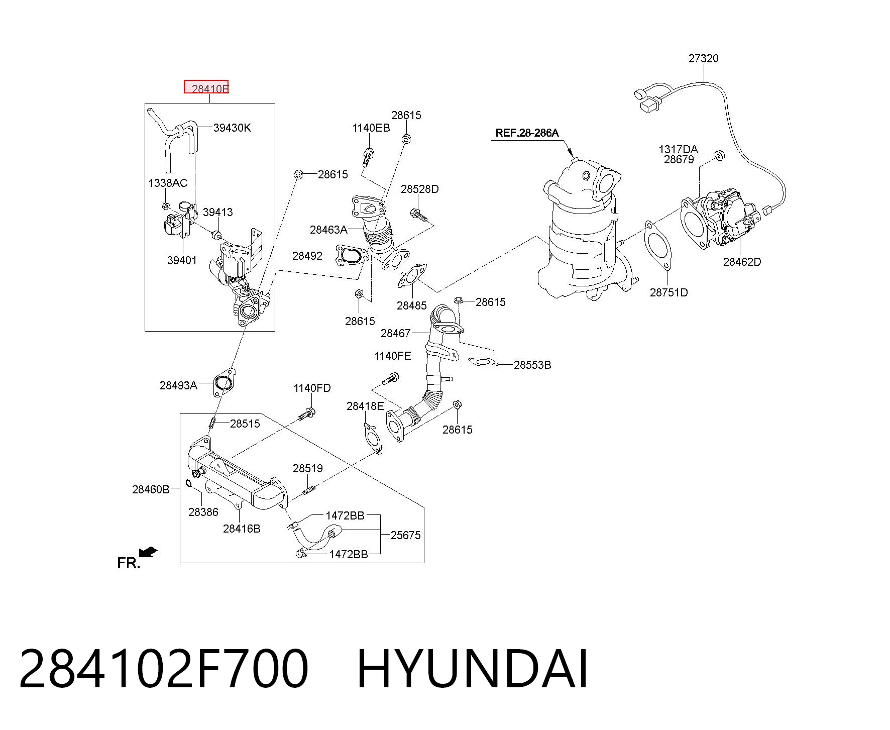 284102F700 Hyundai/Kia