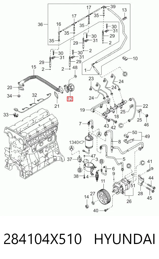 Comprar Válvula EGR KIA Carnival II GQ