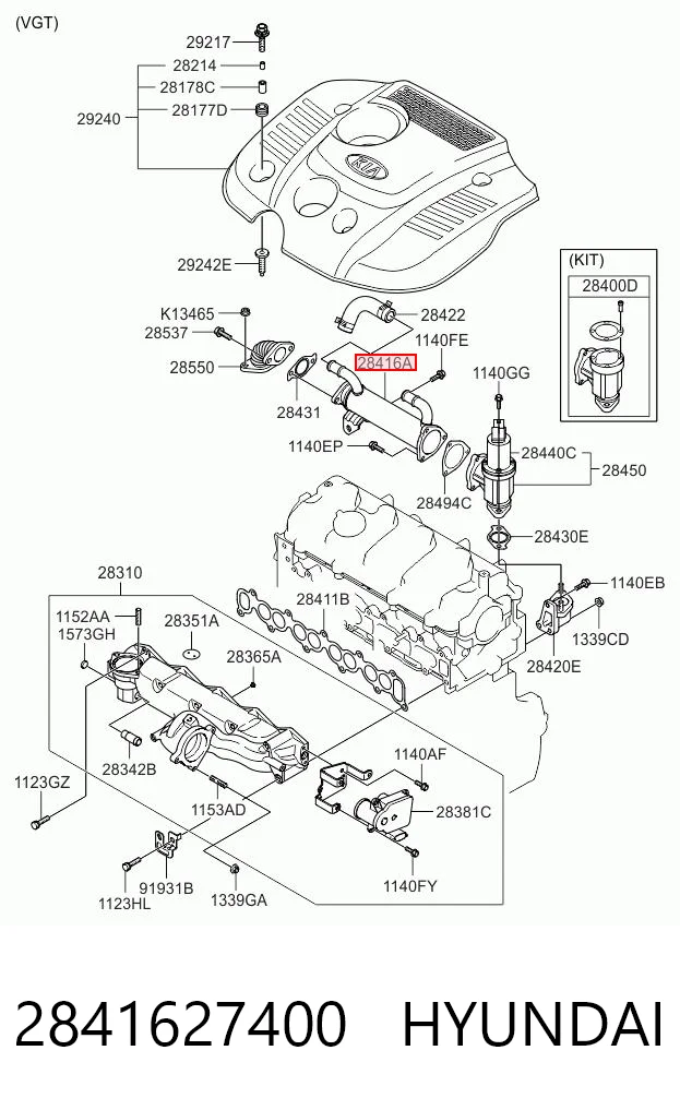 2841627400 Hyundai/Kia