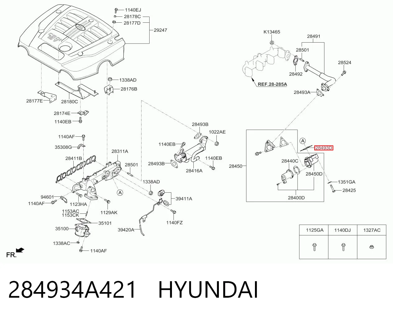 284934A421 Hyundai/Kia