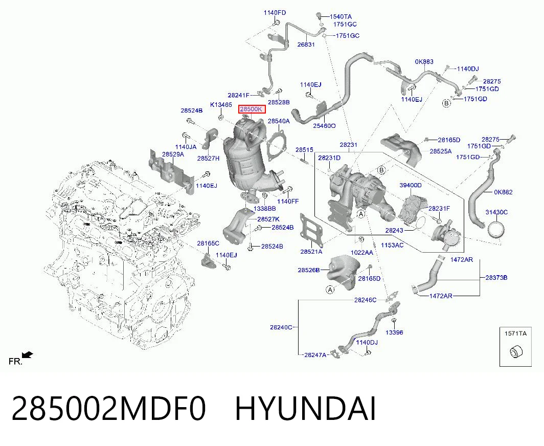 Comprar Catalizador Hyundai Tucson IV NX4E a bajo precio