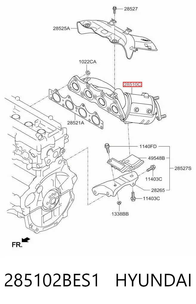 285102BES1 Hyundai/Kia