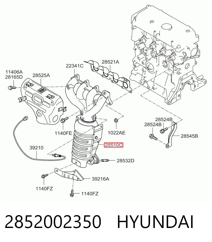 2852002350 Hyundai/Kia