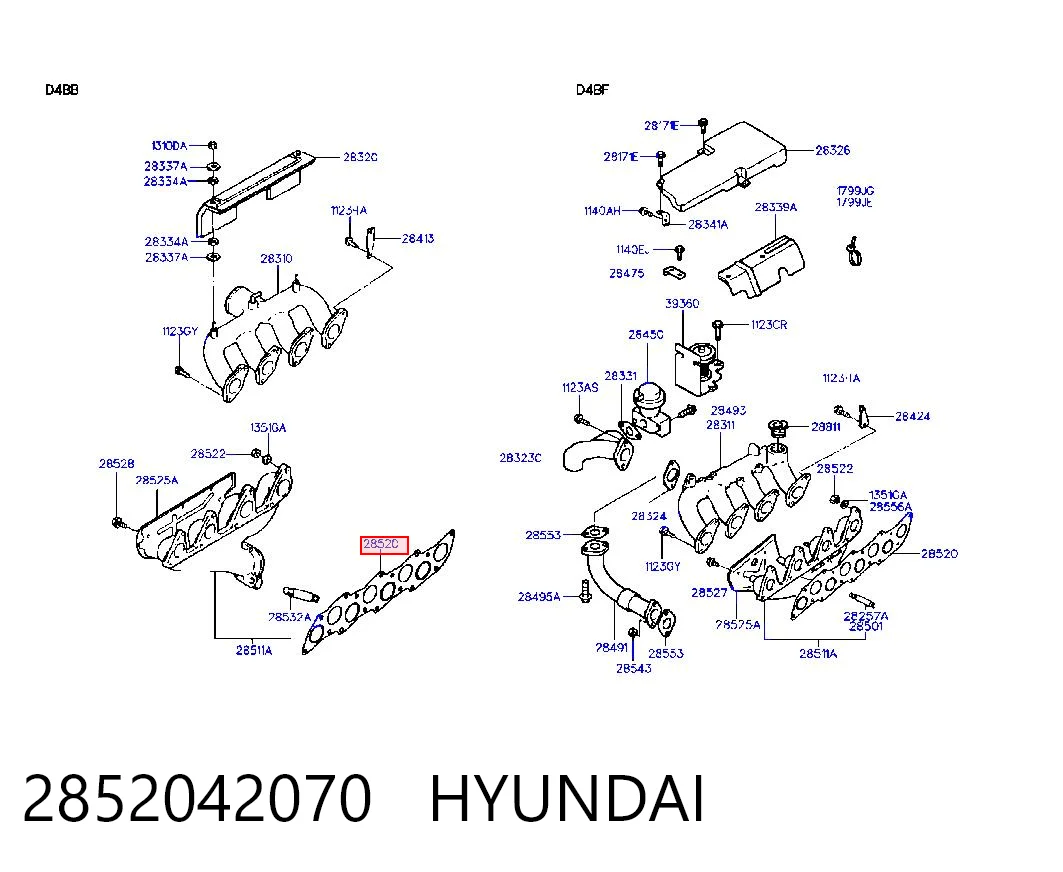 2852042070 Hyundai/Kia