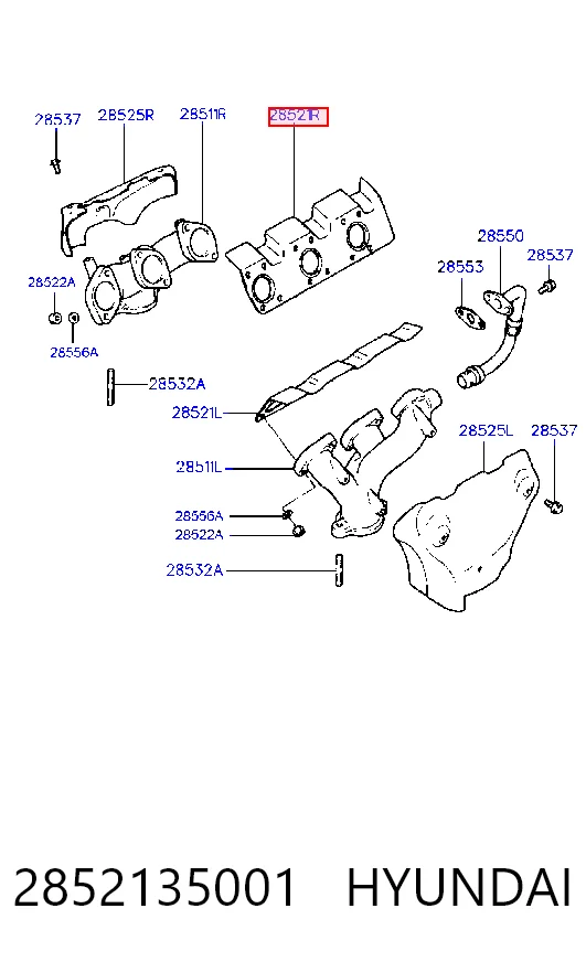 Junta colector escape Mitsubishi Pajero I SUV (L04G, L14G) (1982 - 1991) precio, desde 23,19 EUR