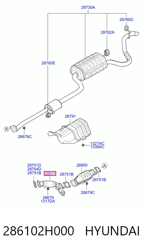 286102H000 Hyundai/Kia