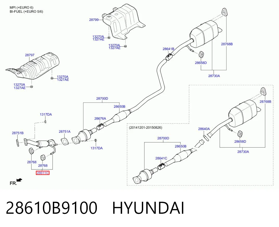 28610B9100 Hyundai/Kia