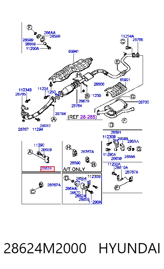 28624M2000 Hyundai/Kia
