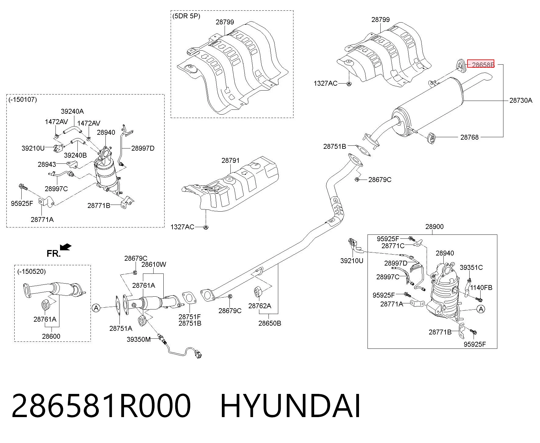 286581R000 Hyundai/Kia