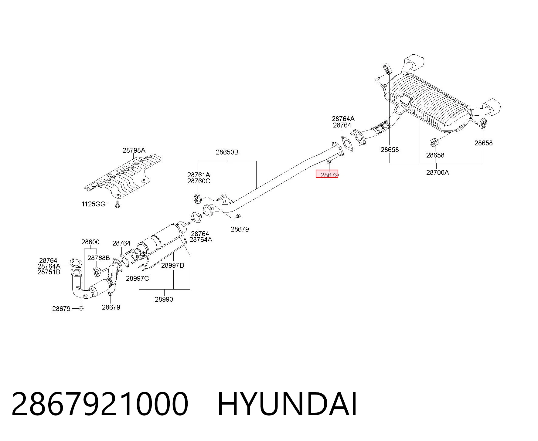 2867921000 Hyundai/Kia