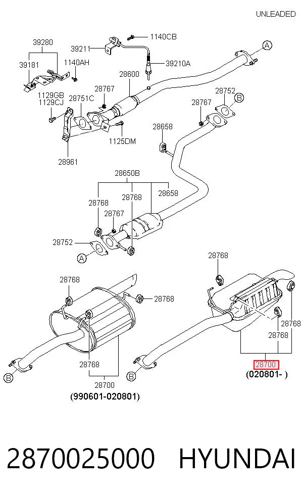 2870025000 Hyundai/Kia