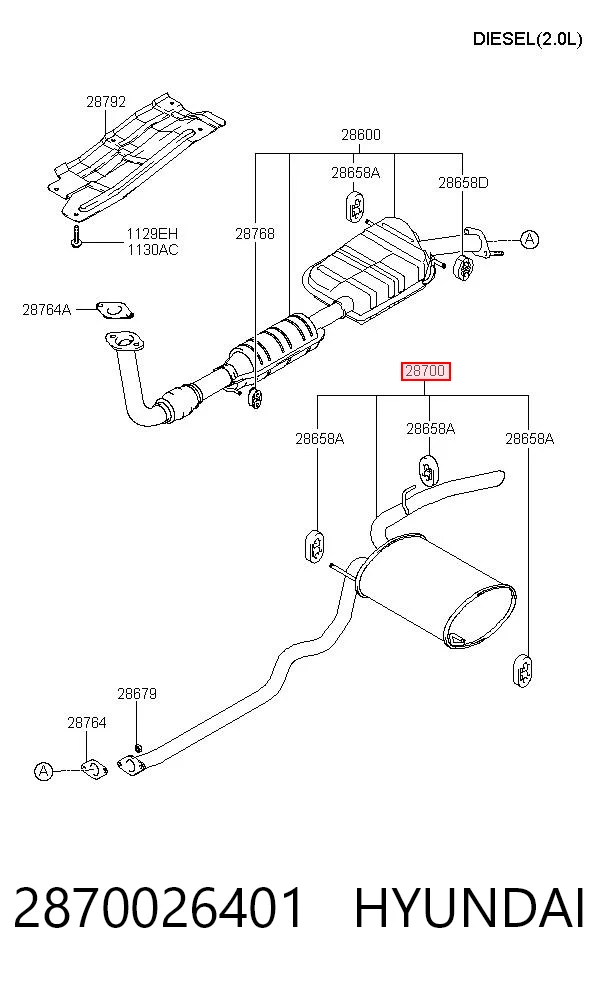 2870026401 Hyundai/Kia