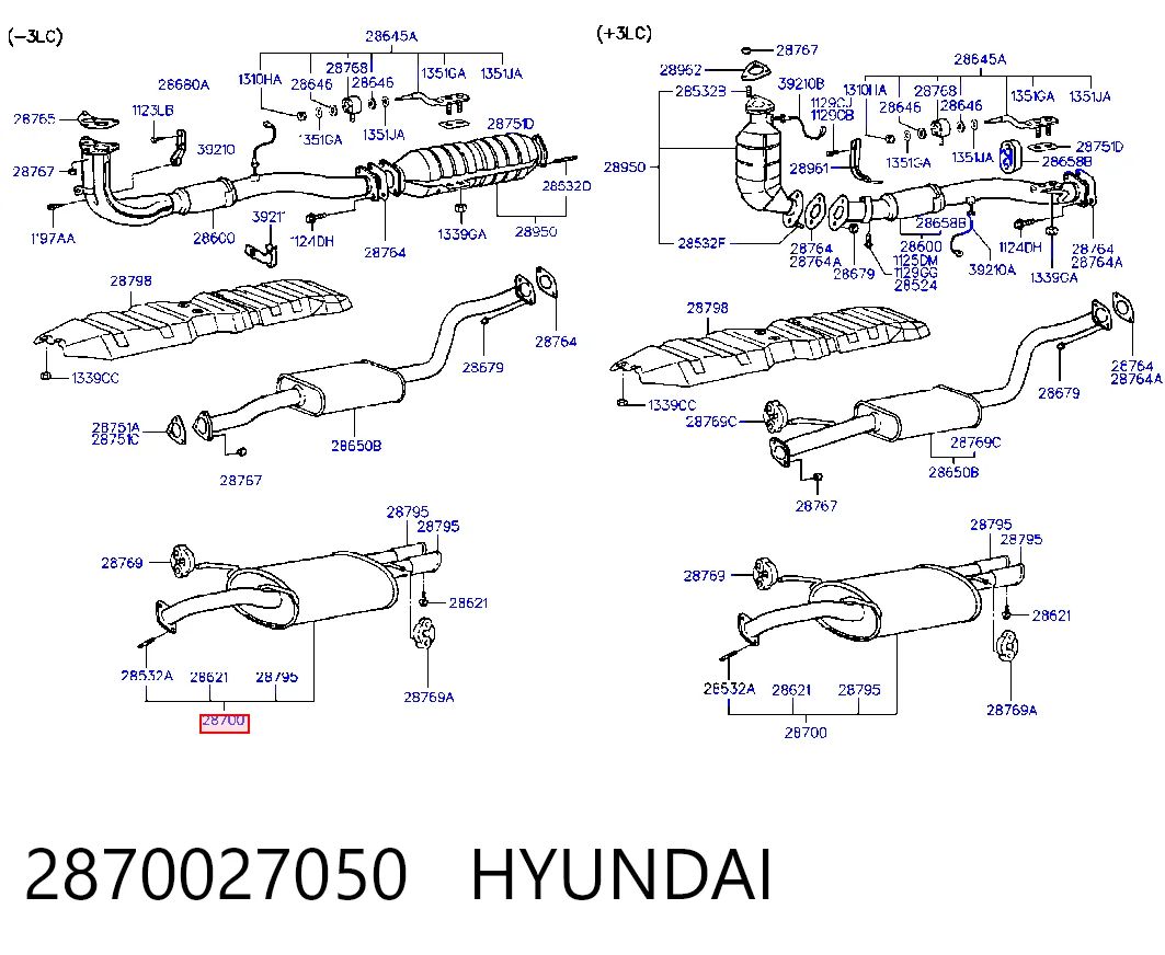 Comprar Silenciador trasero Hyundai Coupe I RD a bajo precio