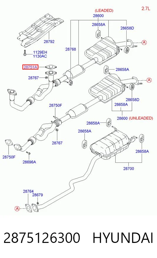 2875126300 Hyundai/Kia