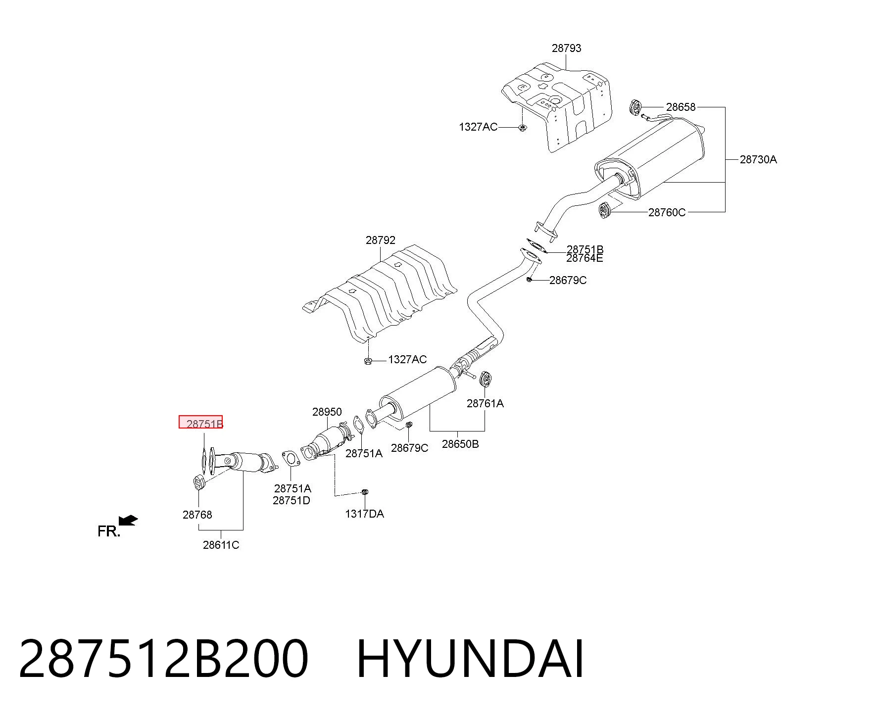 287512B200 Hyundai/Kia