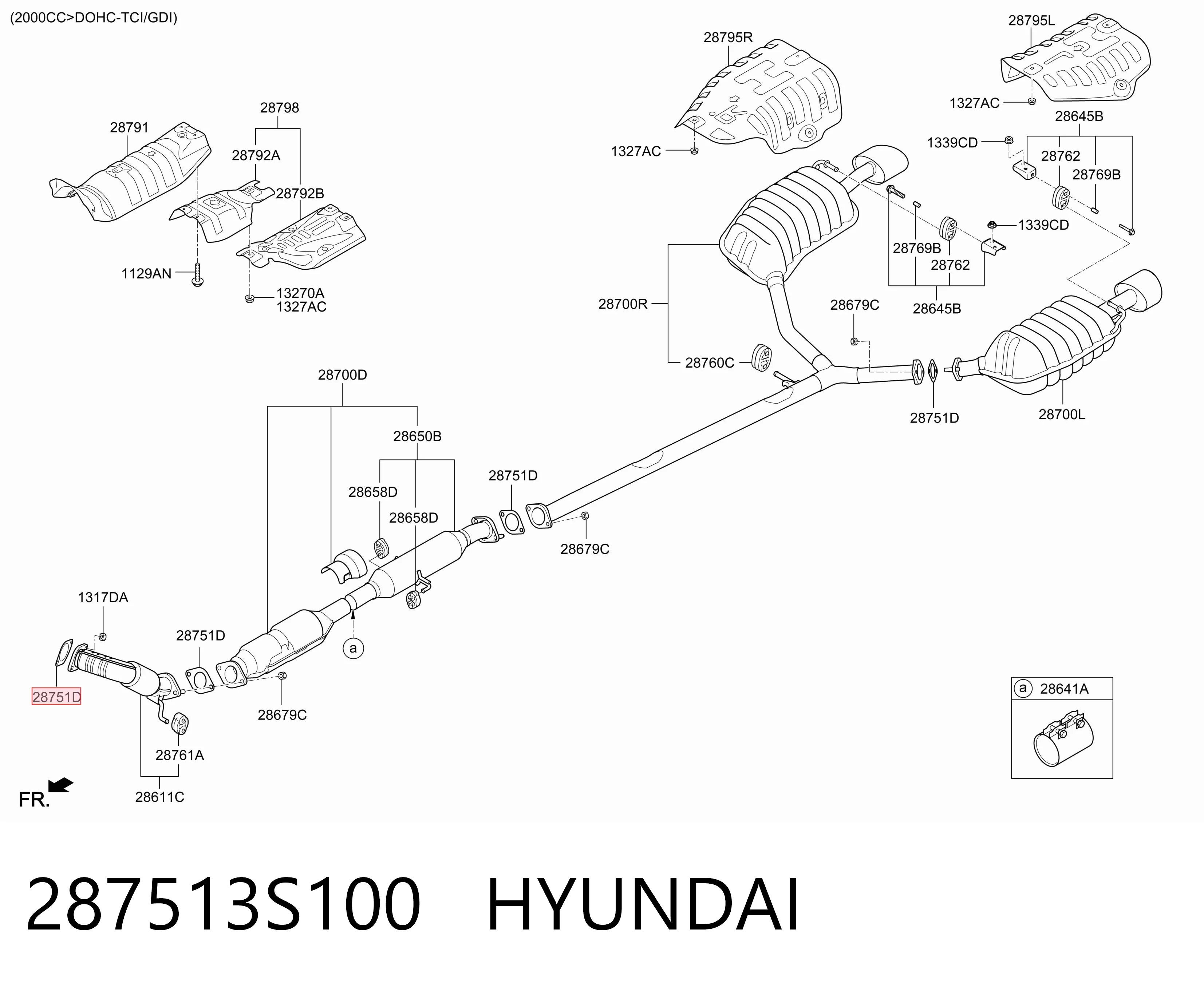 287513S100 Hyundai/Kia