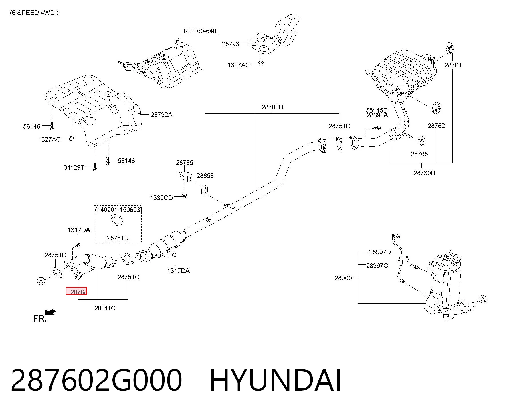 287602G000 Hyundai/Kia