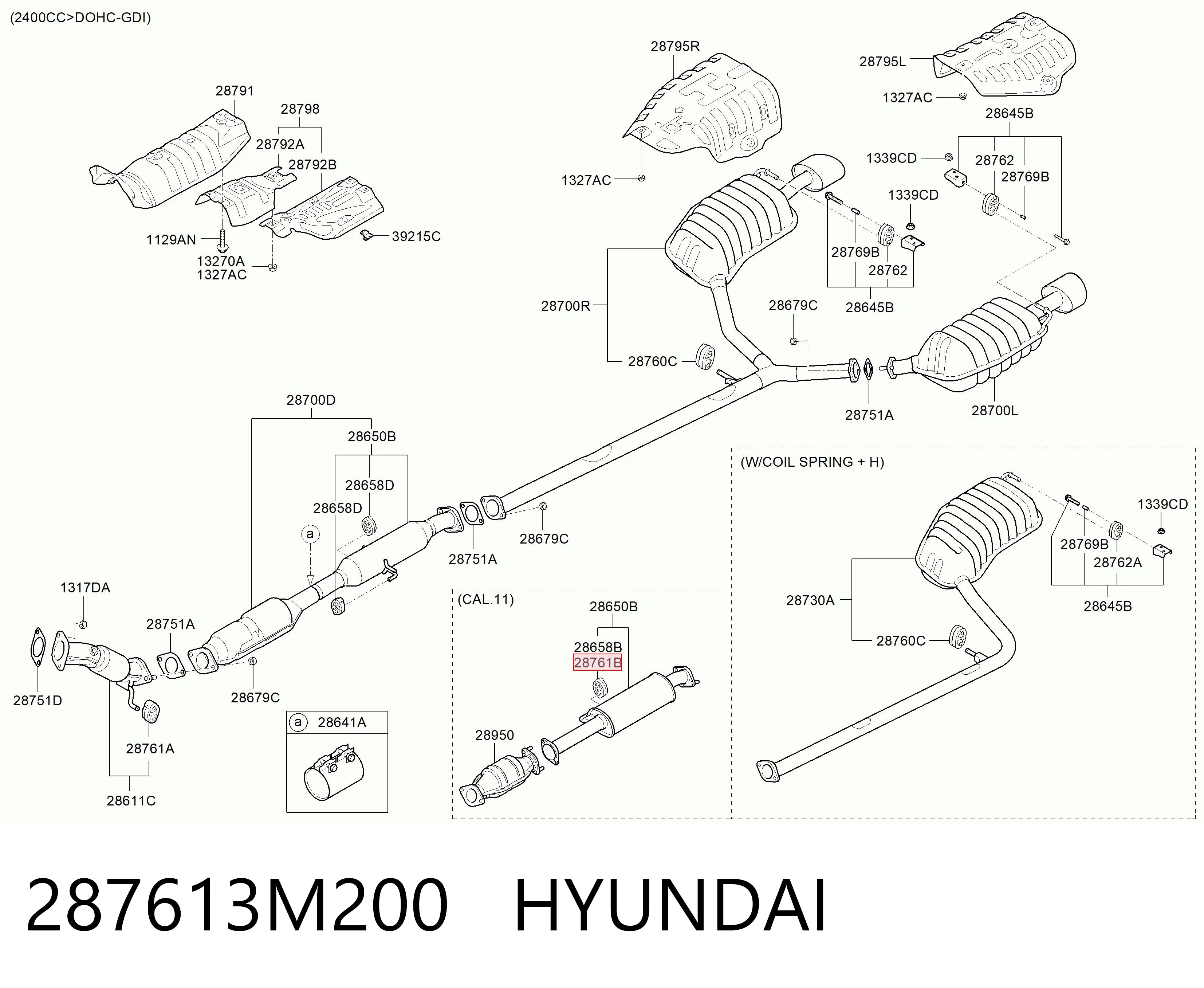 287613M200 Hyundai/Kia
