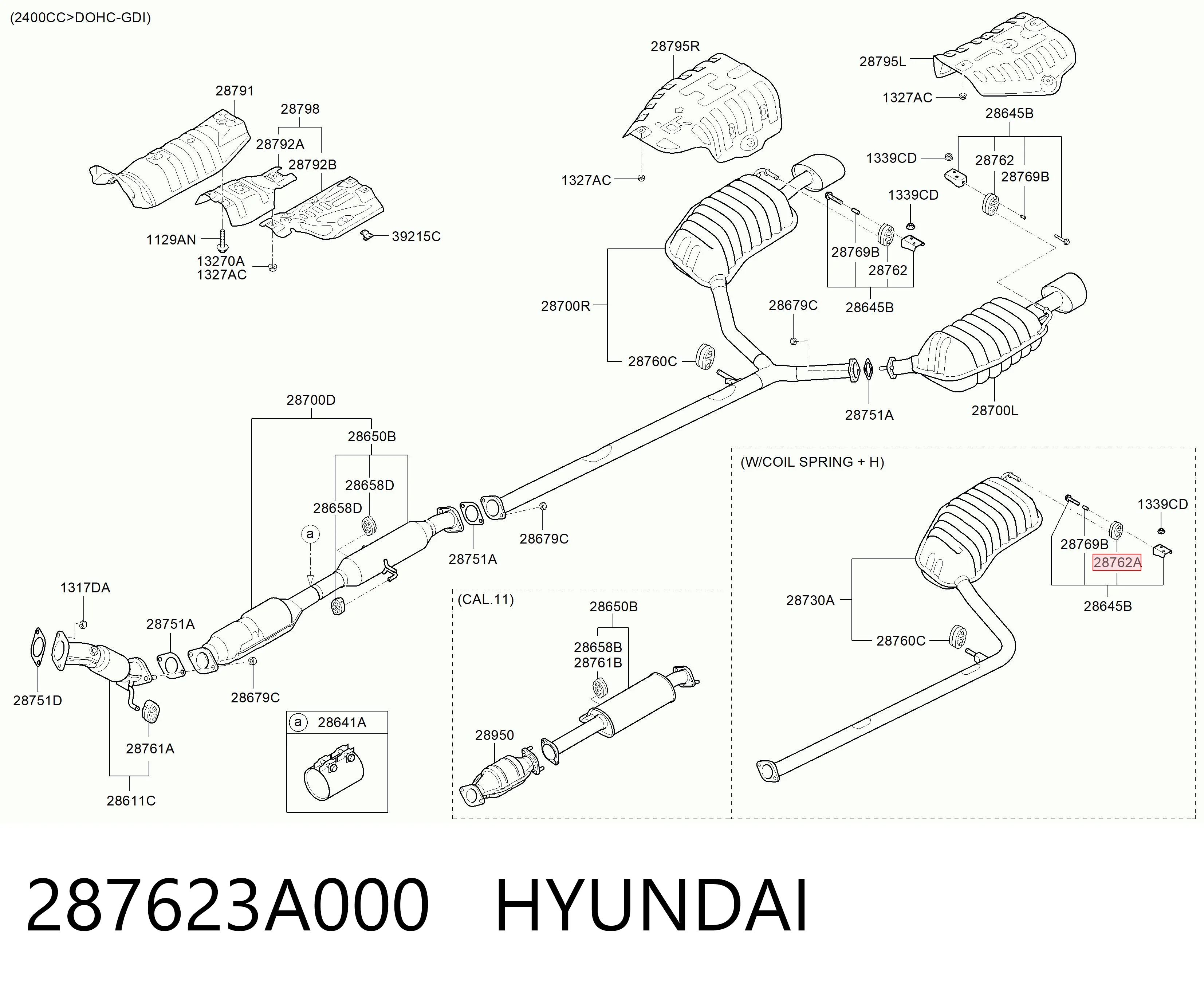 287623A000 Hyundai/Kia