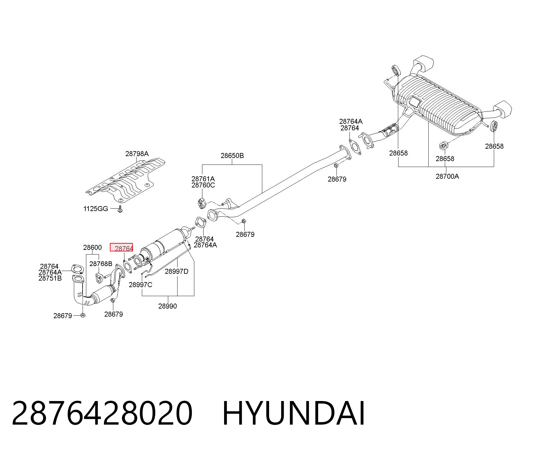 2876428020 Hyundai/Kia