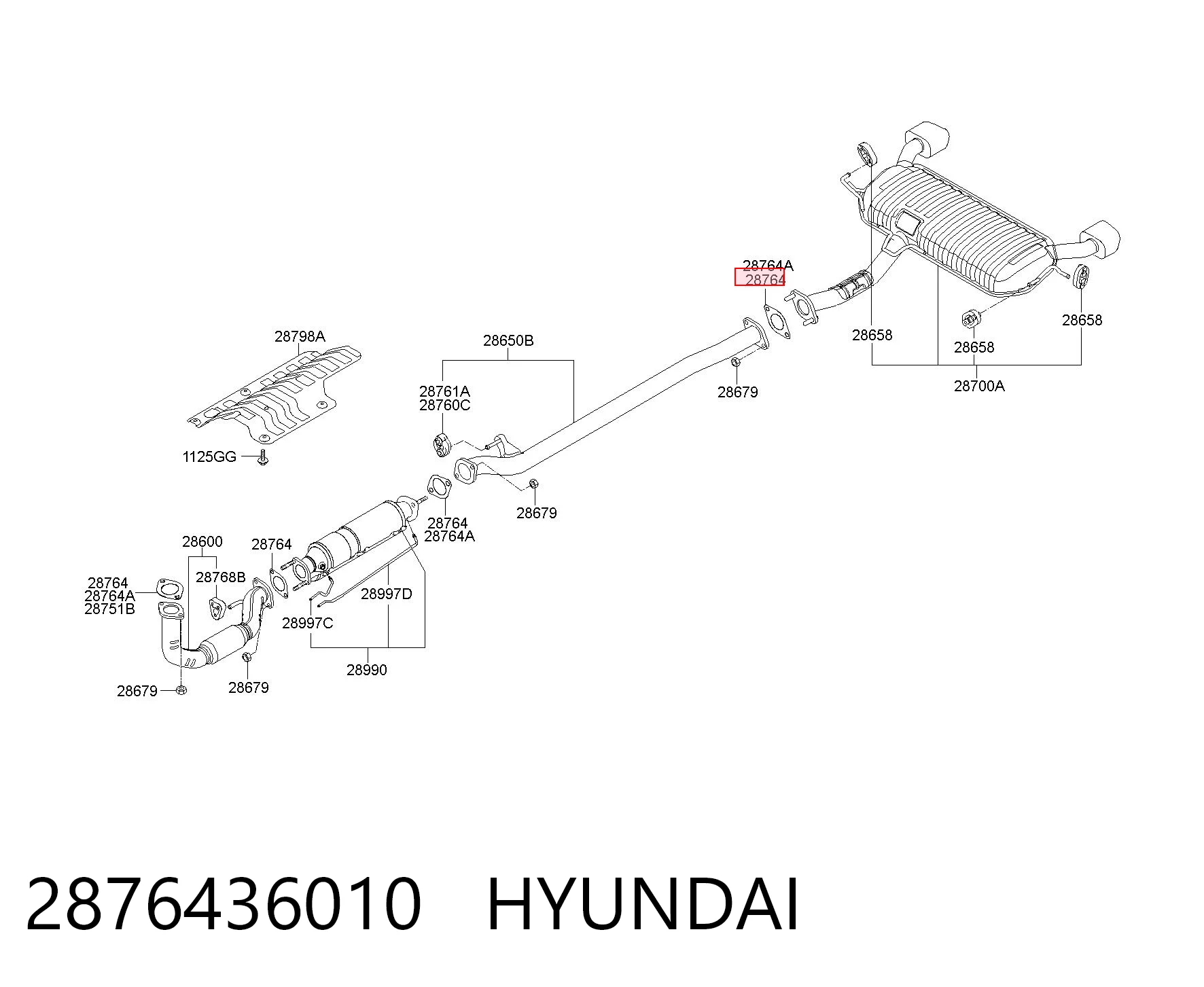 2876436010 Hyundai/Kia