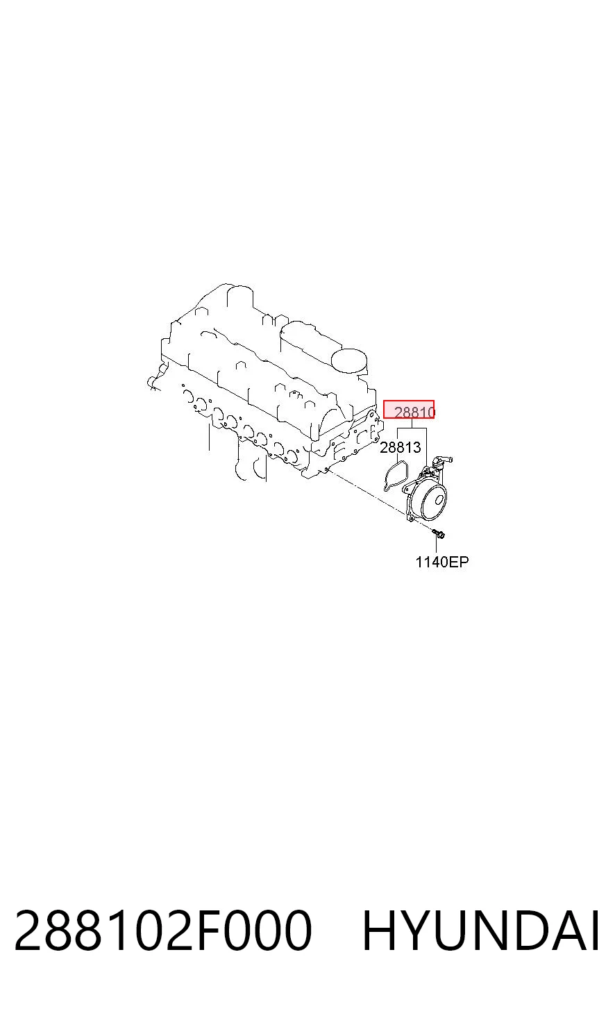 288102F000 Hyundai/Kia