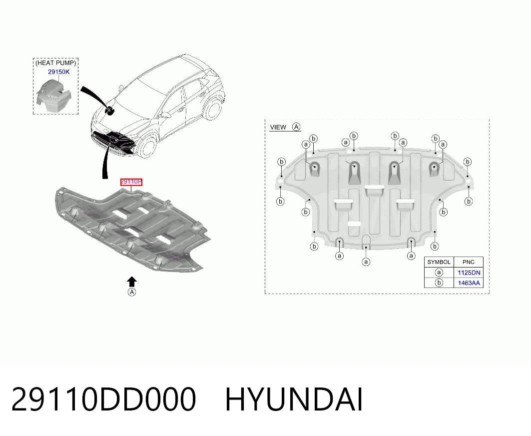 Comprar Protección de cárter Hyundai KONA OS a bajo precio