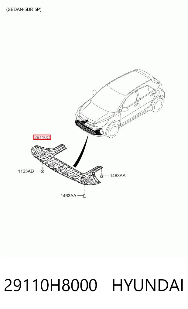 29110H8000 Hyundai/Kia
