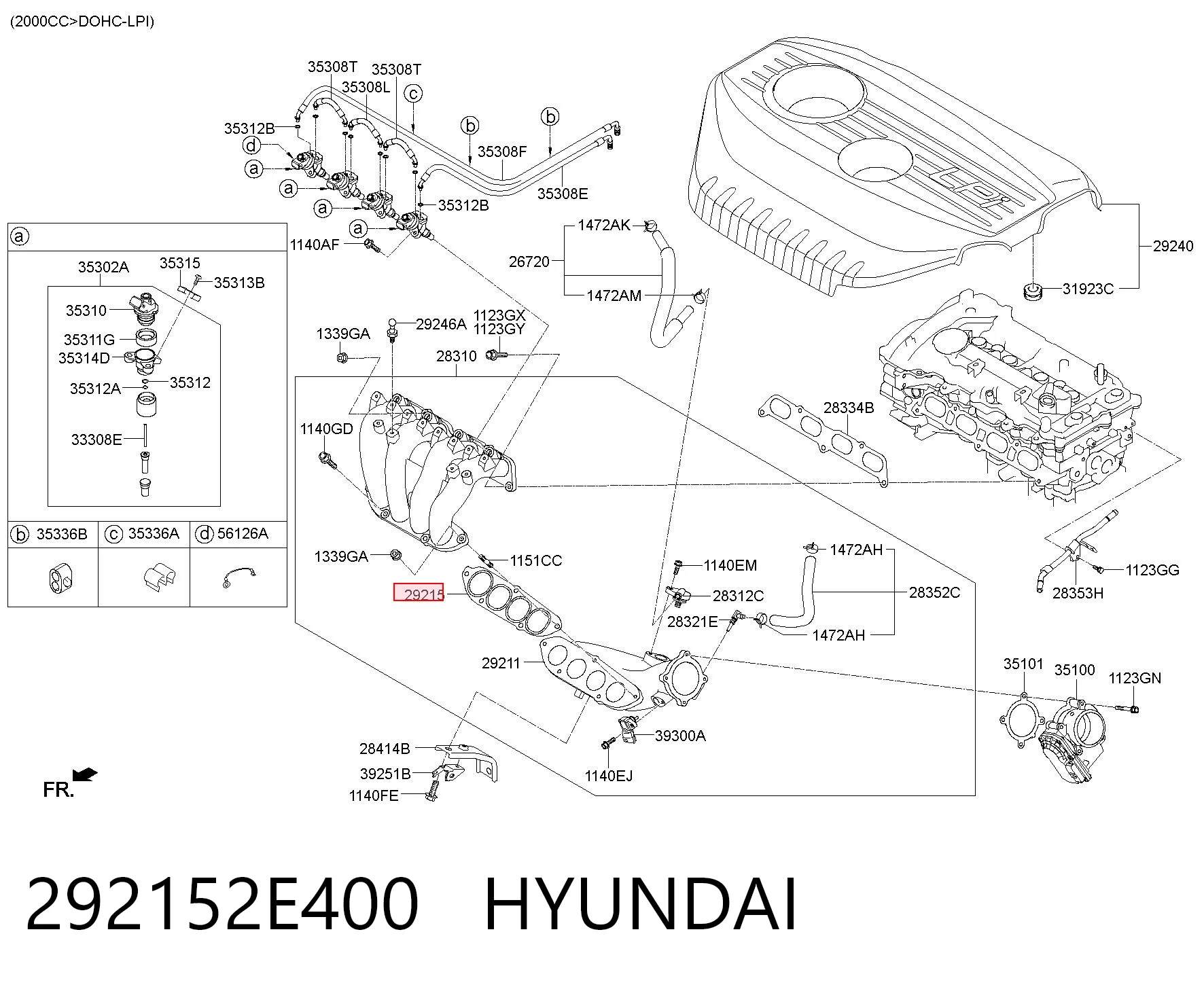 292152E400 Hyundai/Kia