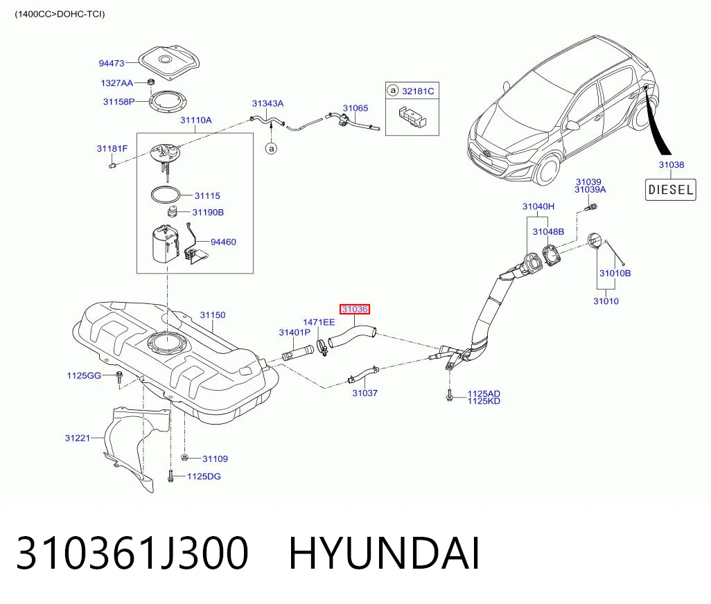 310361J300 Hyundai/Kia