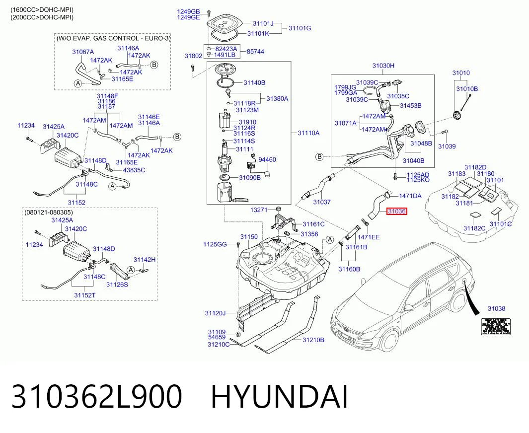 310362L900 Hyundai/Kia
