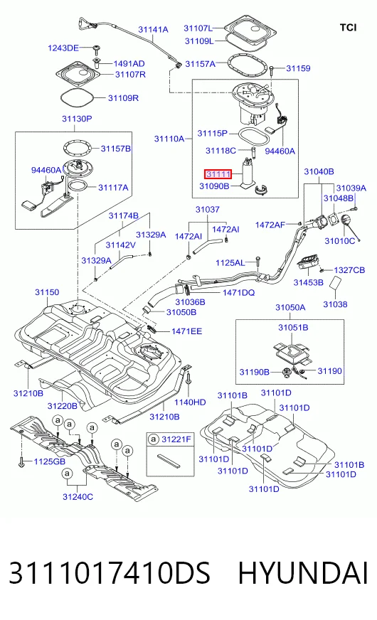 Comprar Unidad de alimentación de combustible Hyundai Matrix  FC