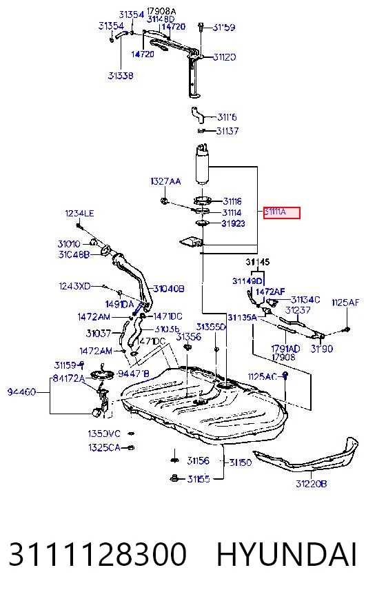 3111128300 Hyundai/Kia