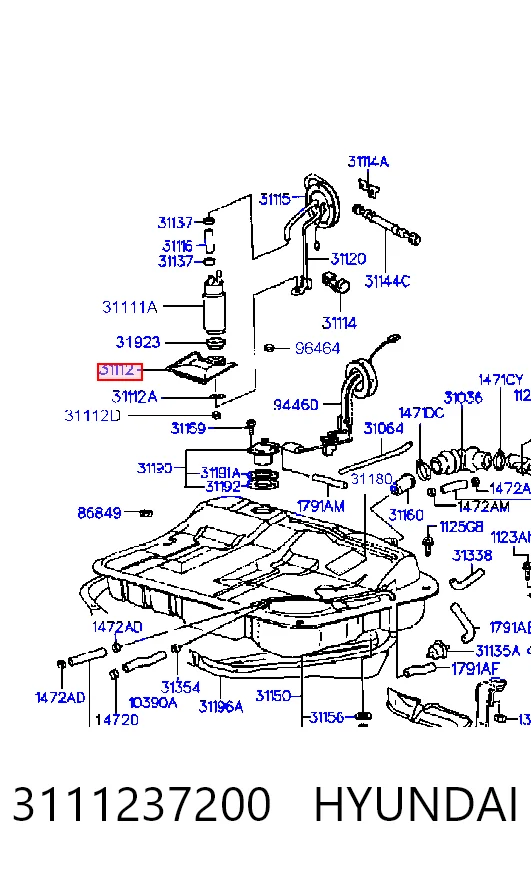 3111237200 Hyundai/Kia
