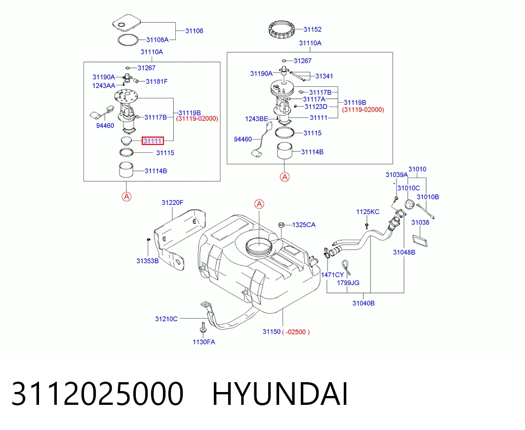3112025000 Hyundai/Kia