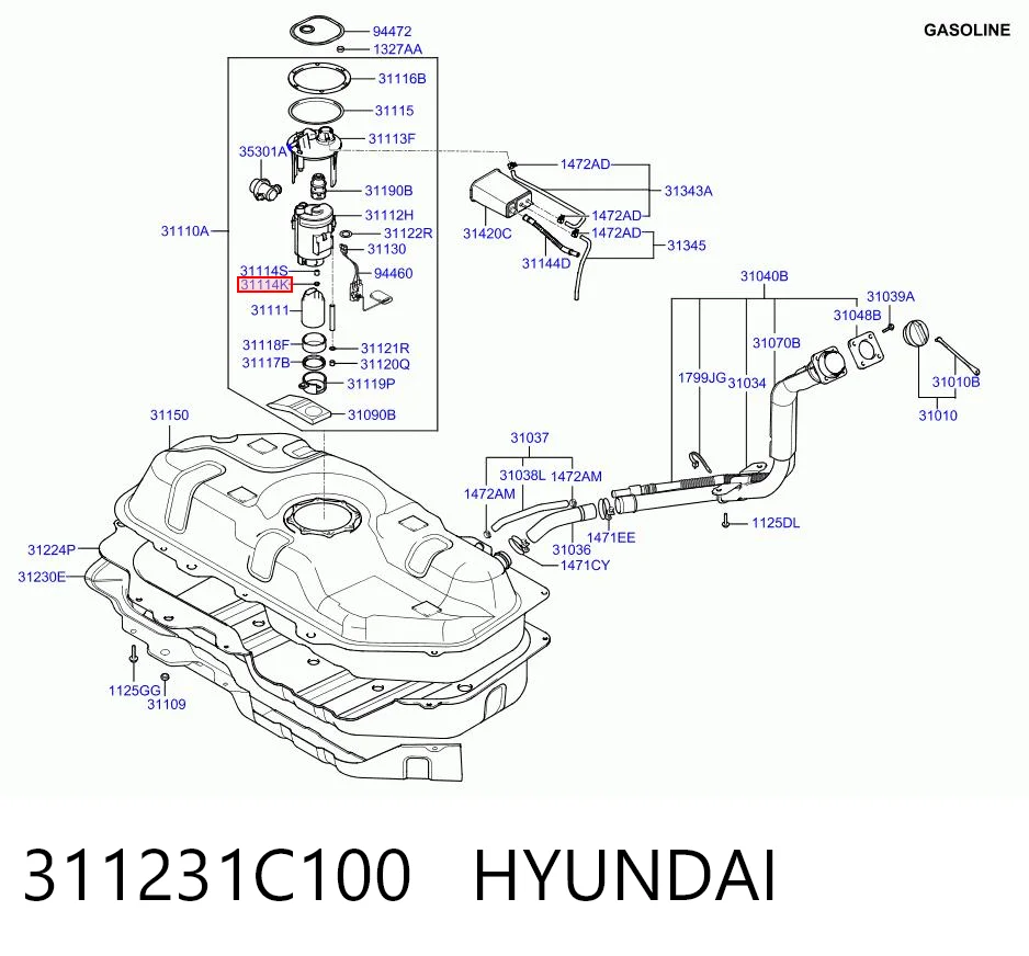 311231C100 Hyundai/Kia