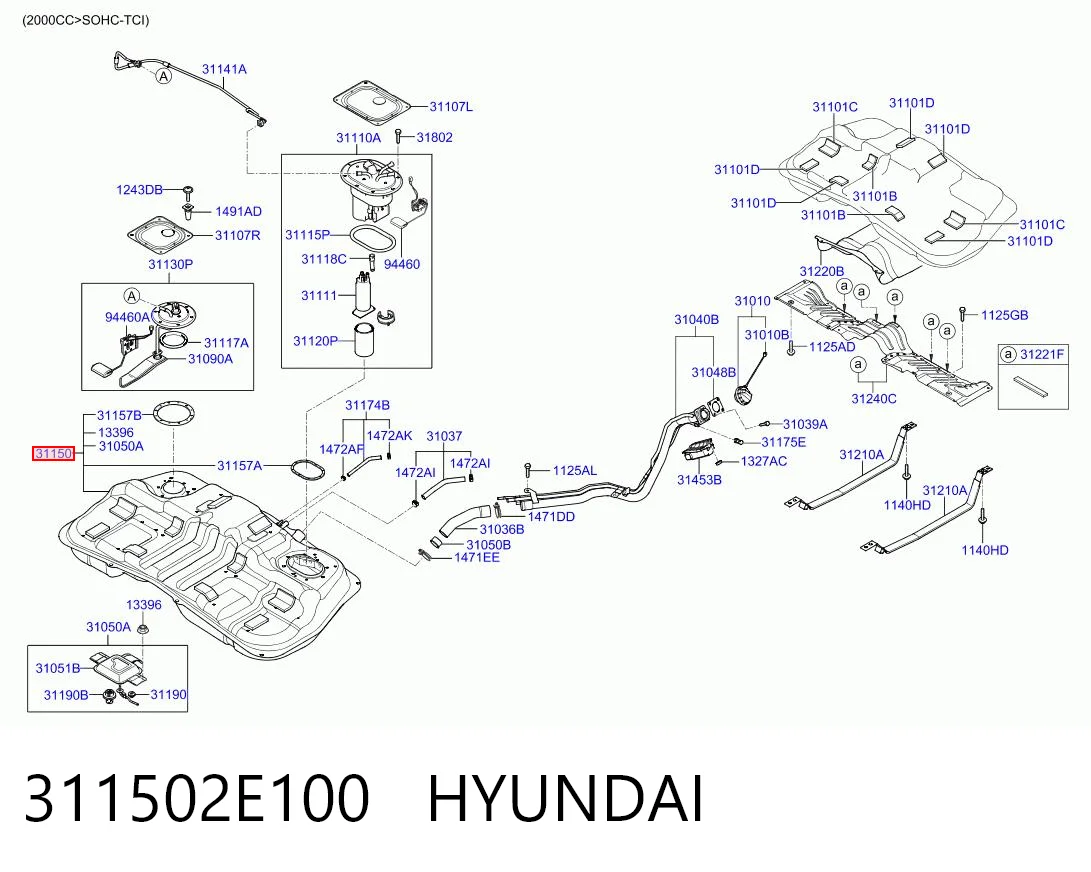 311502E100 Hyundai/Kia