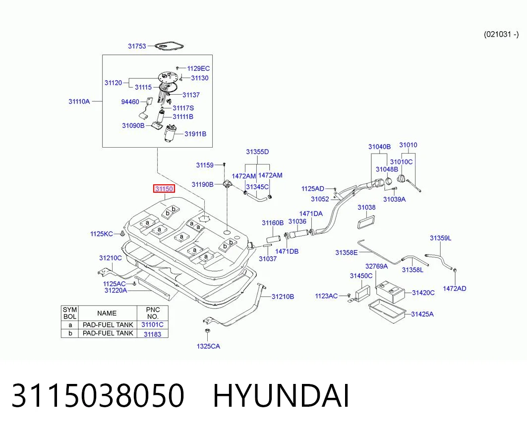 3115038050 Hyundai/Kia