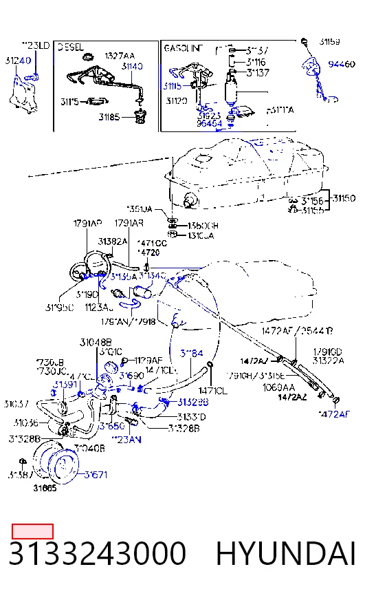 3133243000 Hyundai/Kia