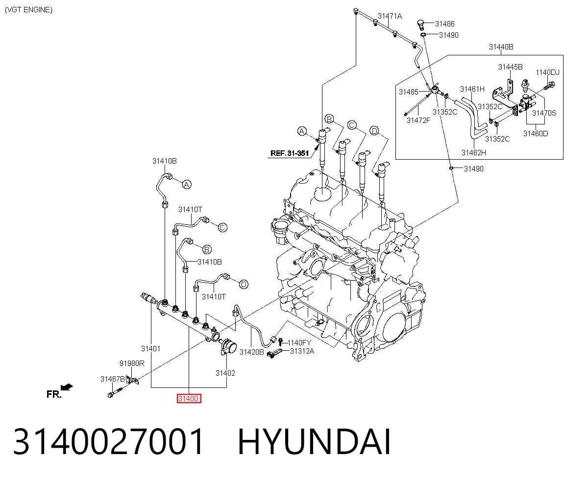3140027001 Hyundai/Kia