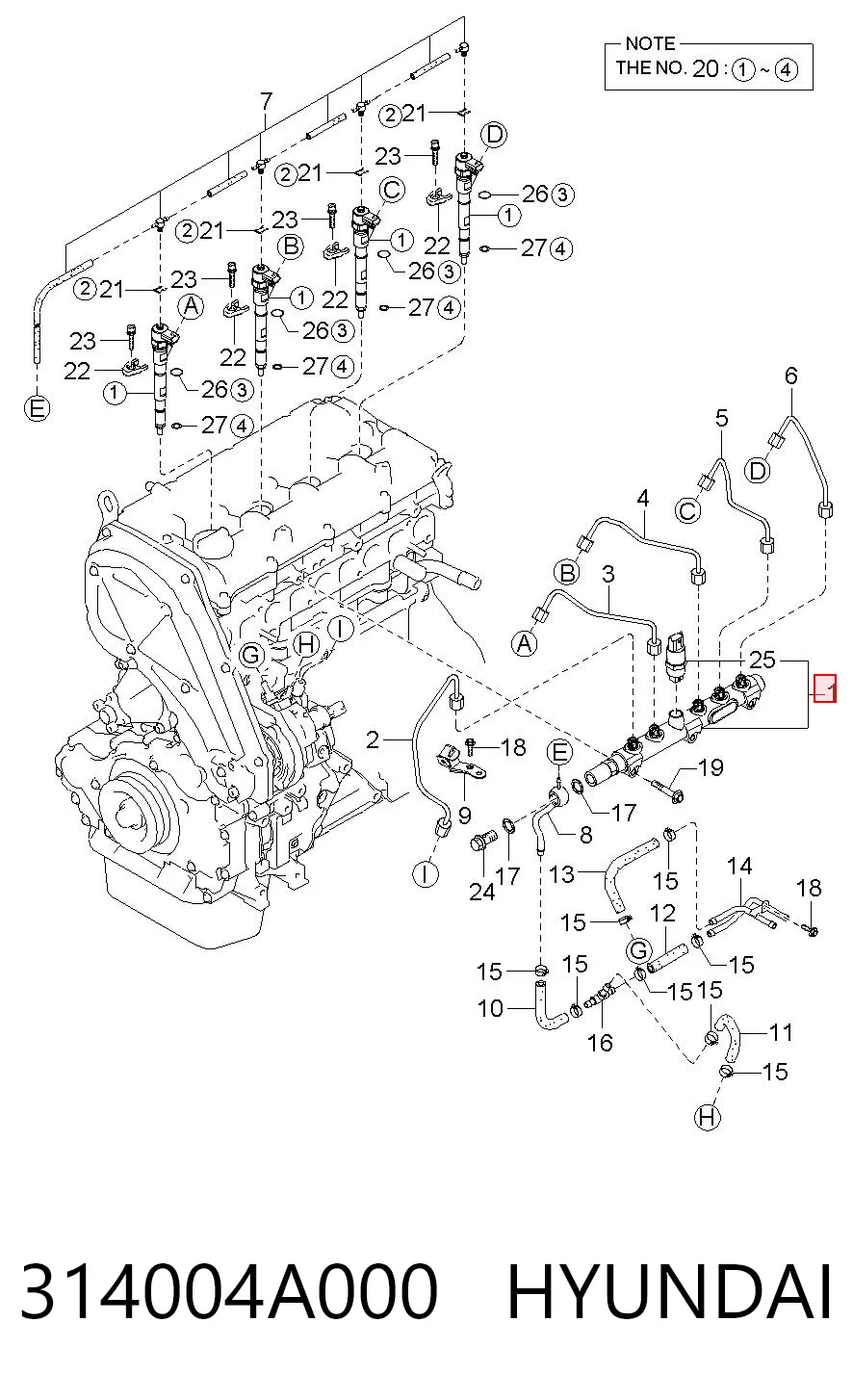 314004A000 Hyundai/Kia