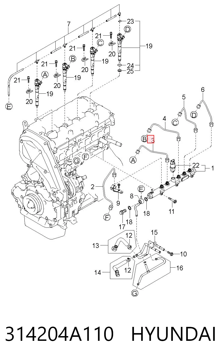 314204A110 Hyundai/Kia
