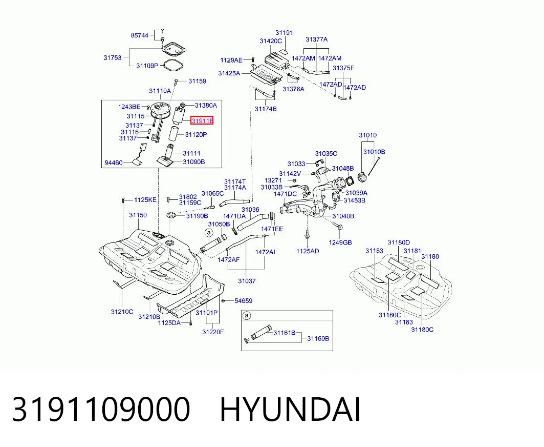 3191109000 Hyundai/Kia