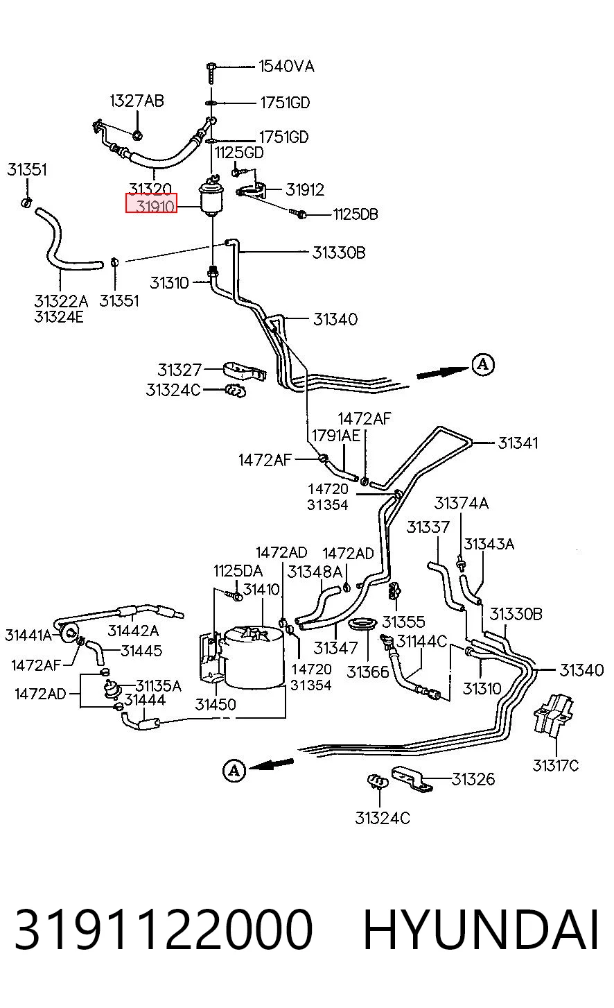 3191122000 Hyundai/Kia